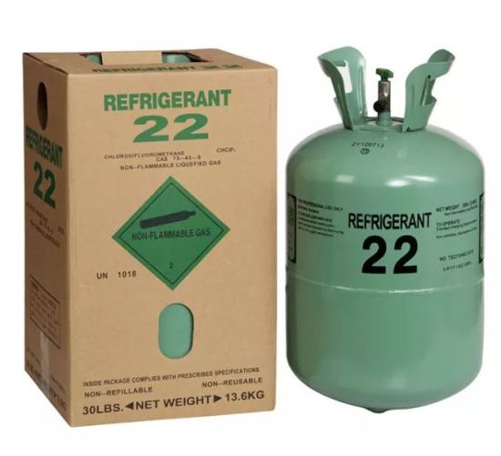 Cylinder / Canister / Ton Tank / ISO Tank Packing Refrigerant Freon R22 ...