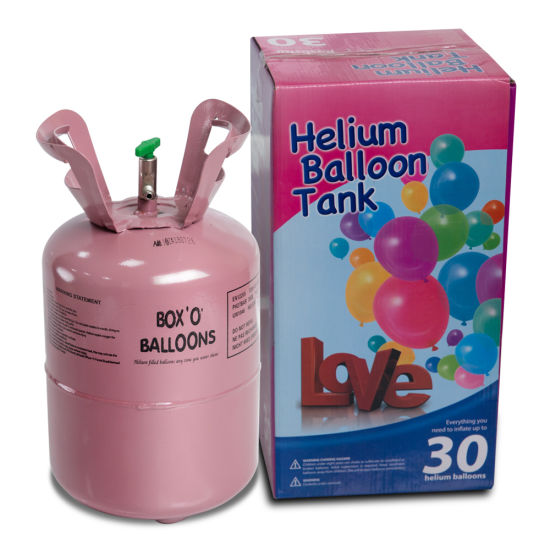 Ce Certification 13.4L 18bar Helium Gas Cylinder for Balloons
