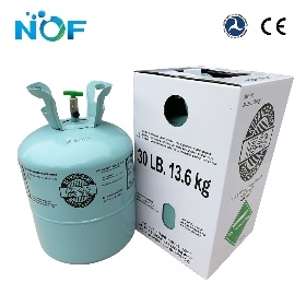 99.95% Purity 13.6kg/30lbs Disposable Cylinder Freon 134A Refrigerant ...