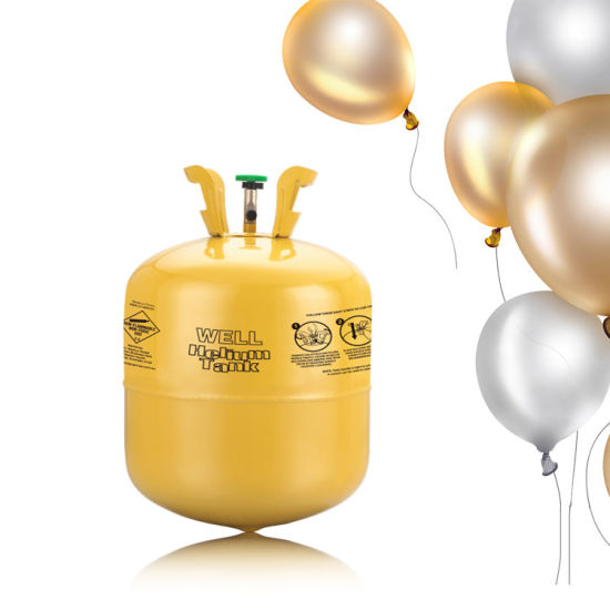 Ce DOT Kgs Certified 22.4L Helium Gas Tank for 50PCS of 9 Inch Latex
