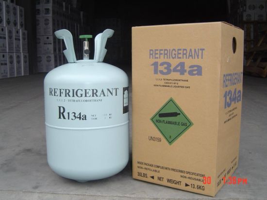 Ce Certified Disposable Cylinder 13.6kg 30lb Refrigerant Gas R134A