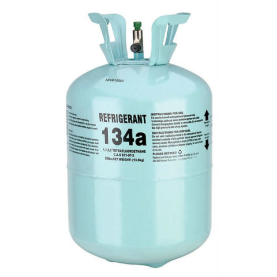 Factory Price 13.6kg Disposable Cylinder R134A Refrigeration Gas
