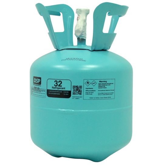 Low Gwp Ozone Friendly 11.3kg Refrigerant Gas R32